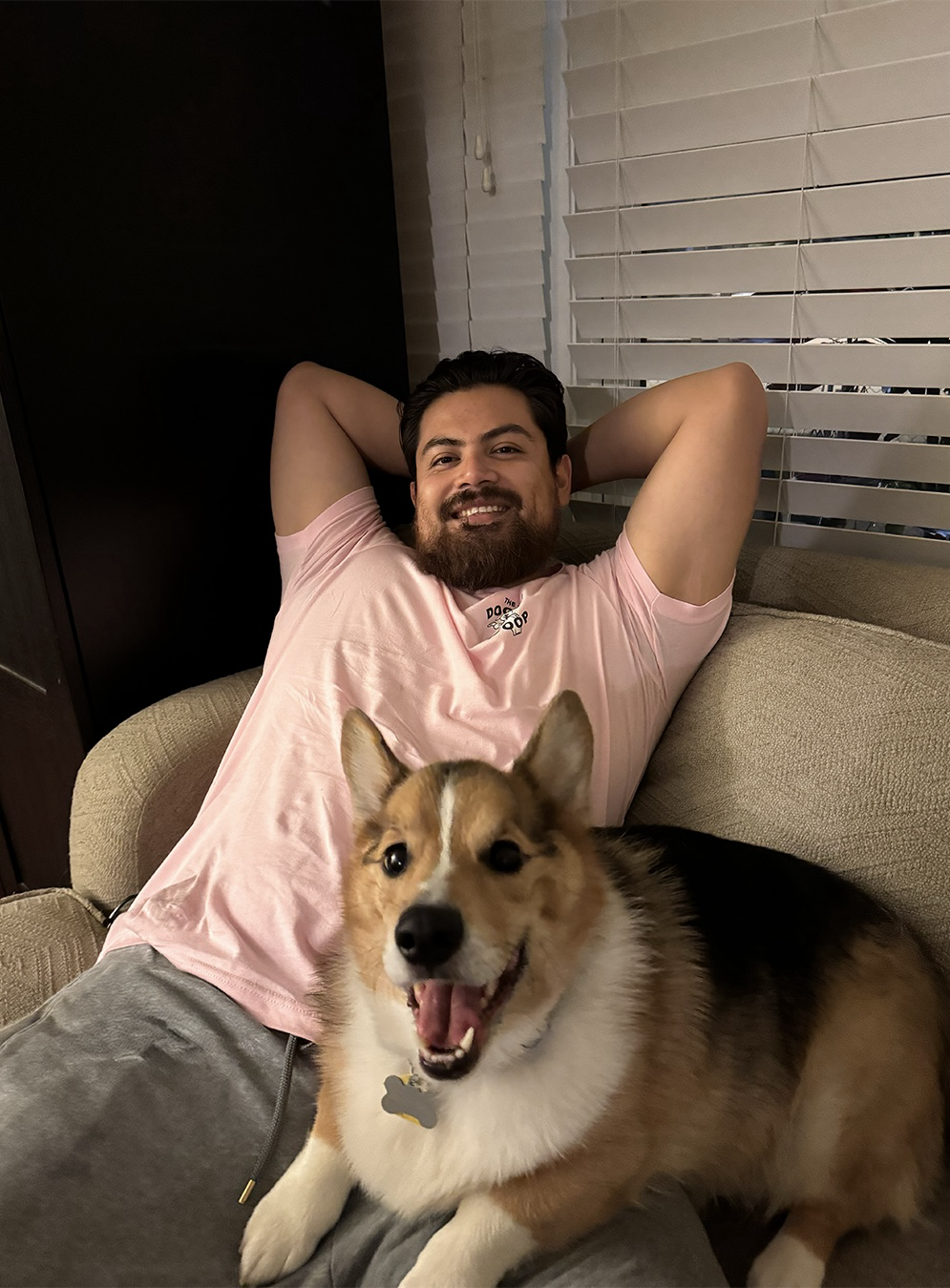 Elias Ortega, founder of The Doggo Scoop